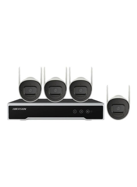 WiFi Kits, 4 PCS 4MP WiFi cameras with NVR, Pre-install 1TB HDD, Auto WiFi connection and easy installation, Hik-Connect APP