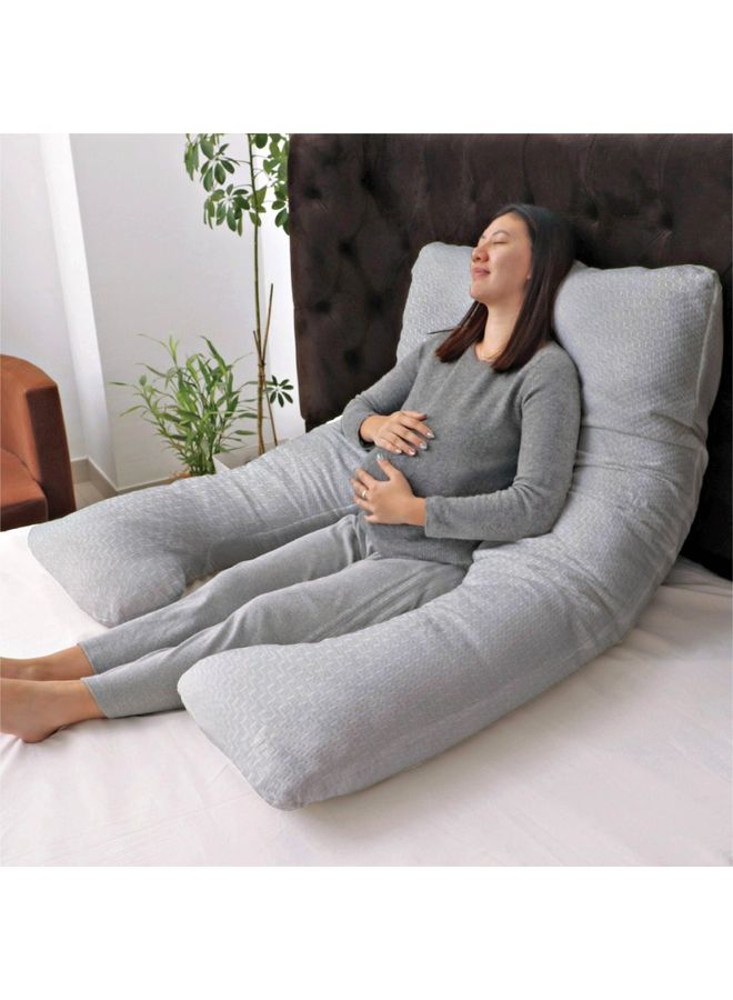 Full Body U-Shaped Pregnancy Pillow - Image 2