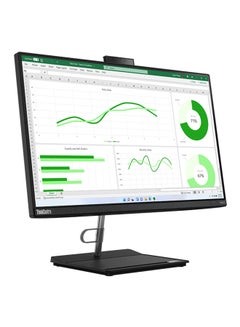 لينوفو كمبيوتر مكتبي الكل في واحد ThinkCentre NEO 30A بشاشة مقاس 23.8 بوصة ومعالج Core i7-1260P وذاكرة وصول عشوائي سعة 16 جيجابايت ومحرك أقراص SSD سعة 1 تيرابايت ونظام تشغيل Windows 11 Pro وبطاقة رسومات Intel Iris Xe  - Image 5