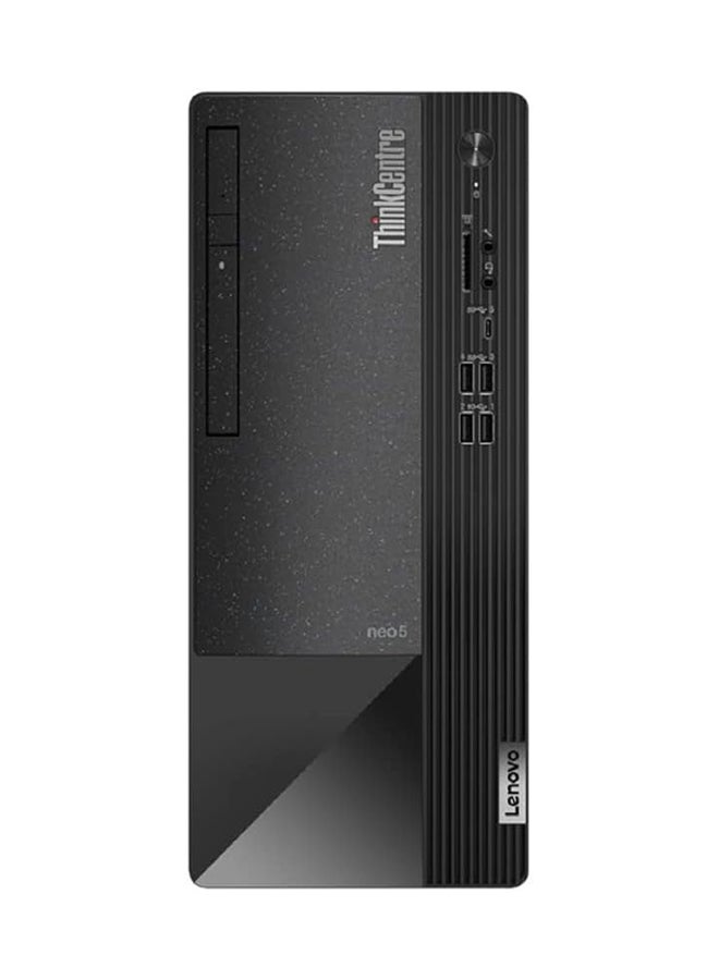 Lenovo - ThinkCentre NEO 50T Desktop, Core i7-12700 Processor/16GB RAM/1TB SSD/Windows 11 Pro/Intel UHD 770 Graphics Black - Image 1