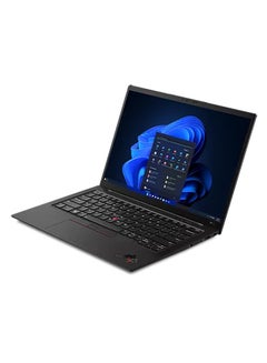 ThinkPad X1 Carbon Gen 11 (Upgraded Version) Laptop With 14-Inch Display, Core i7-1355U Processor/32GB RAM/1TB SSD/Windows 11 Pro/Intel Iris Xe Graphics English/Arabic Black