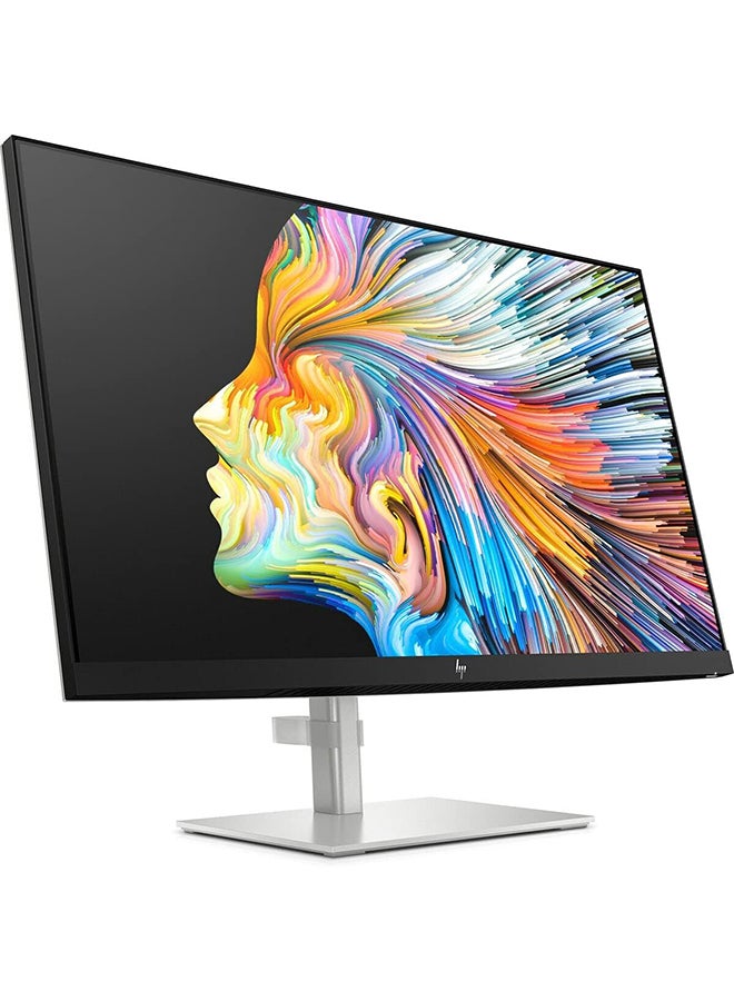 HP - U28 4K HDR Display, 27.9-inch, HDMI, USB-C,Display Port,4ms, 400nits, Silver (1Z980AS) Middle East Version, 1 Year Warranty Silver - Image 1