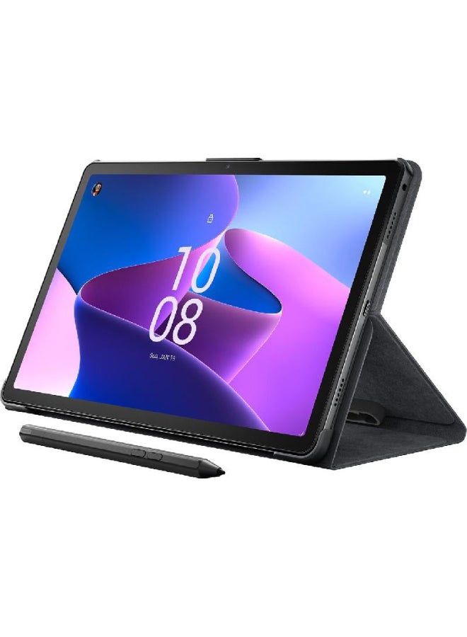 Tab M10 Plus (الجيل الثالث) شاشة 10.61 بوصة بدقة FHD، ذاكرة وصول عشوائي 4 جيجابايت، 128 جيجابايت، واي فاي، رمادي ستورم - إصدار الشرق الأوسط مع قلم دقيق 2 + حافظة فوليو بالداخل - v1690795343/N51568254A_11