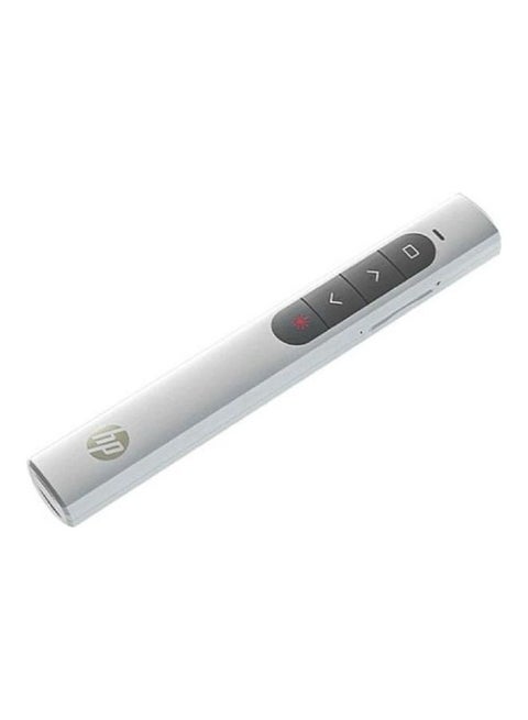SS10 Wireless rechargeable Presentation Flip Pen Wireless Laser Presentation Control White