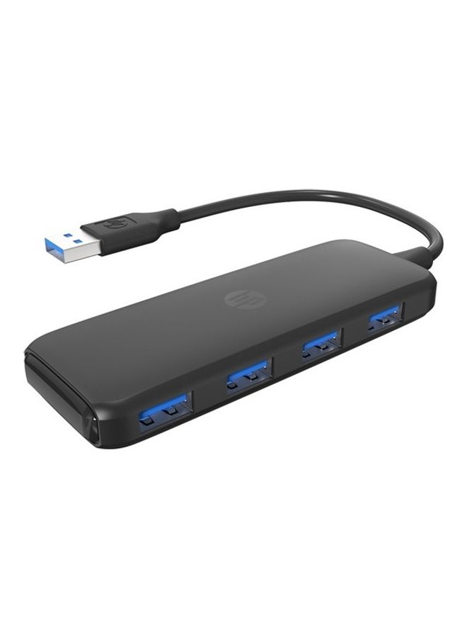 HP - USB3.0 4-Port Connector Black - Image 1