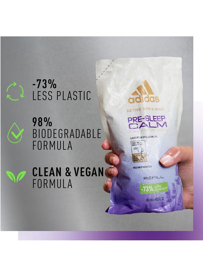 Adidas Active Skin And Mind Pre Sleep Calm Shower Gel Refill 400ml  - Image 5