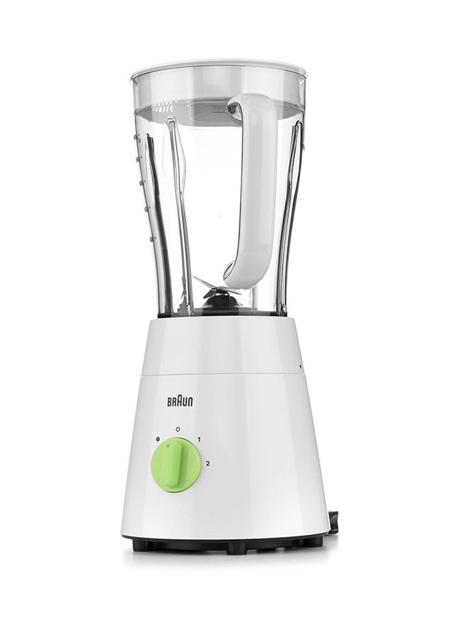 BRAUN - Blender With 2 Speeds And Pulse 1.75 L 500 W JB0115WH White/Green - Image 1