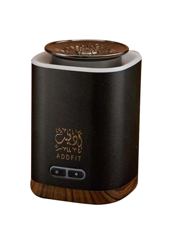 ADDFiT New Style Type-C Power Incense Burner Bukhoor Black 18x10x6cm - Image 1