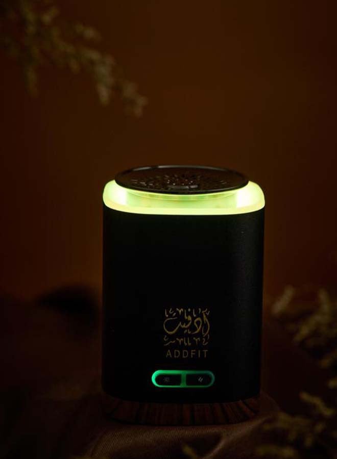 ADDFiT New Style Type-C Power Incense Burner Bukhoor Black 18x10x6cm - Image 4