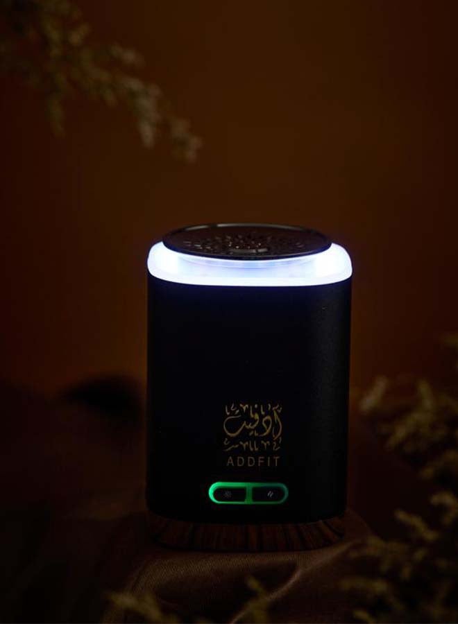 ADDFiT New Style Type-C Power Incense Burner Bukhoor Black 18x10x6cm - Image 3
