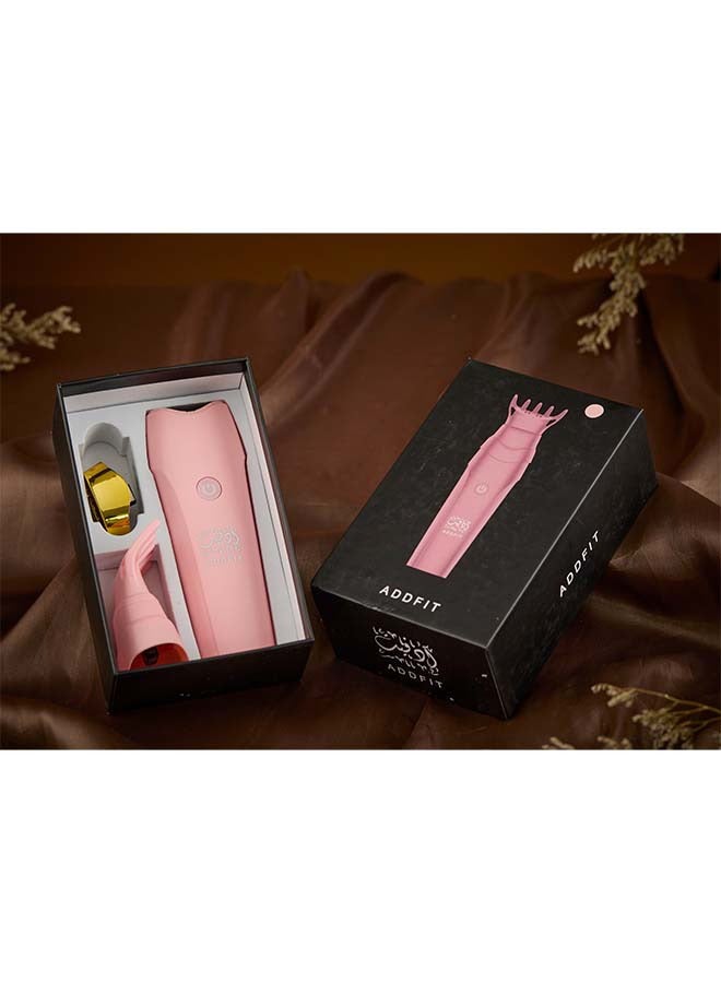 ADDFiT Smart Rechargeable Handheld Burner With Comb Pink - Image 5