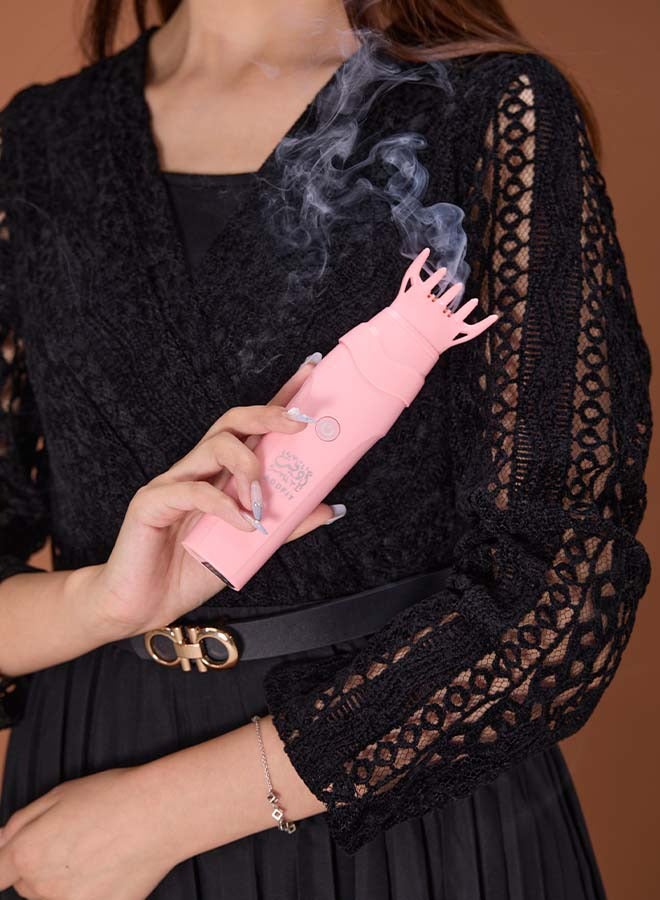ADDFiT Smart Rechargeable Handheld Burner With Comb Pink - Image 2