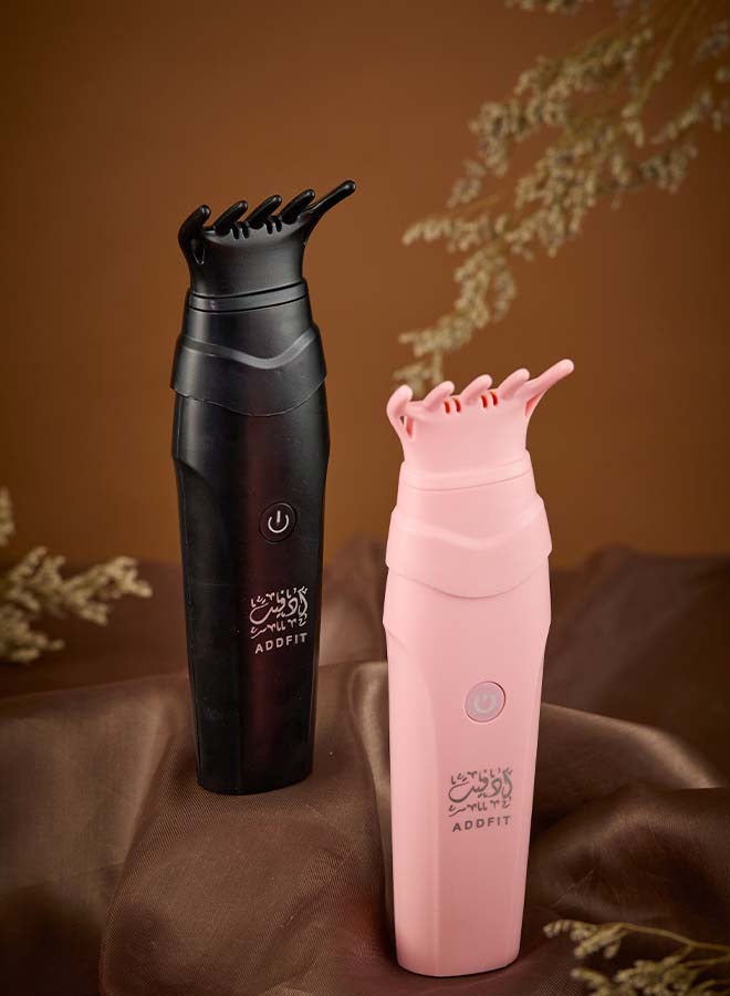 ADDFiT Smart Rechargeable Handheld Burner With Comb Pink - Image 4