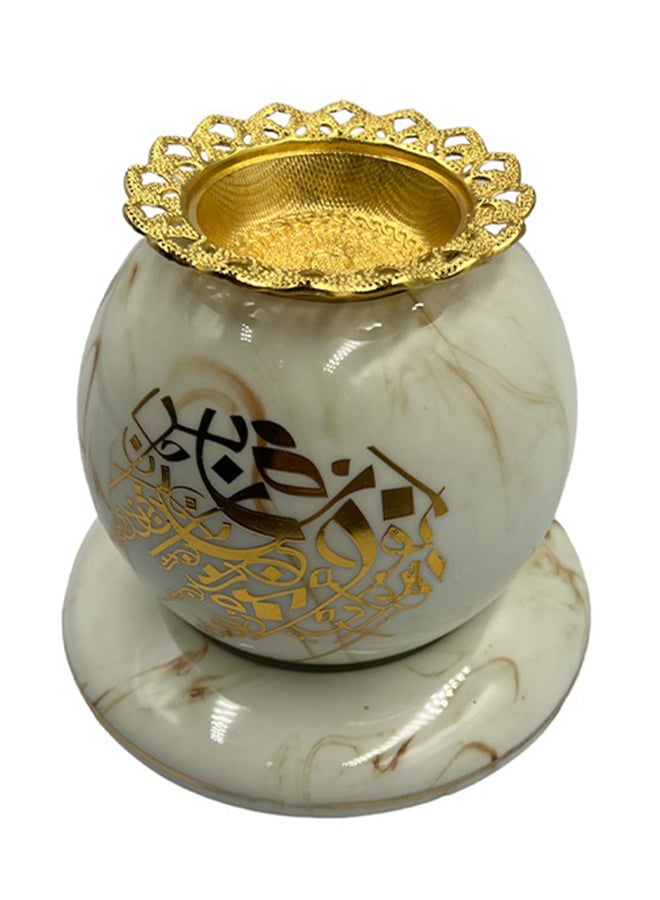 آد فيت مبخرة فاخرة للمنزل والأماكن الخارجية أبيض 13x6x6سم - Image 2
