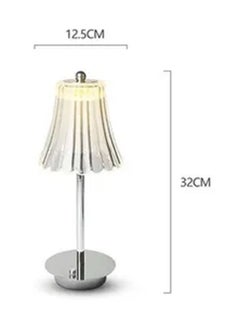 آد فيت مصباح طاولة كريستالي قابل لإعادة الشحن يعمل باللمس RGB LED  - Image 5