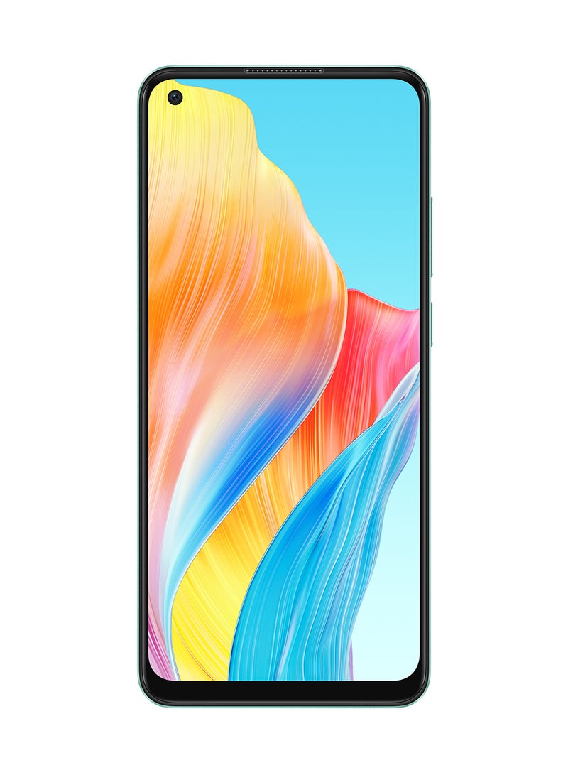 أوبو A78 ثنائي الشريحة، أخضر مائي، 8 جيجابايت رام، 256 جيجابايت، 4G - إصدار الشرق الأوسط  - Image 2