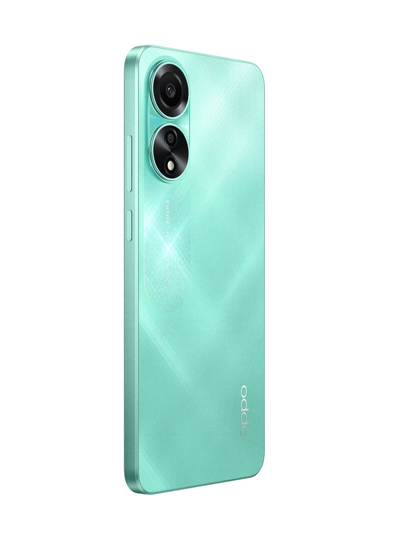 أوبو A78 ثنائي الشريحة، أخضر مائي، 8 جيجابايت رام، 256 جيجابايت، 4G - إصدار الشرق الأوسط  - Image 5
