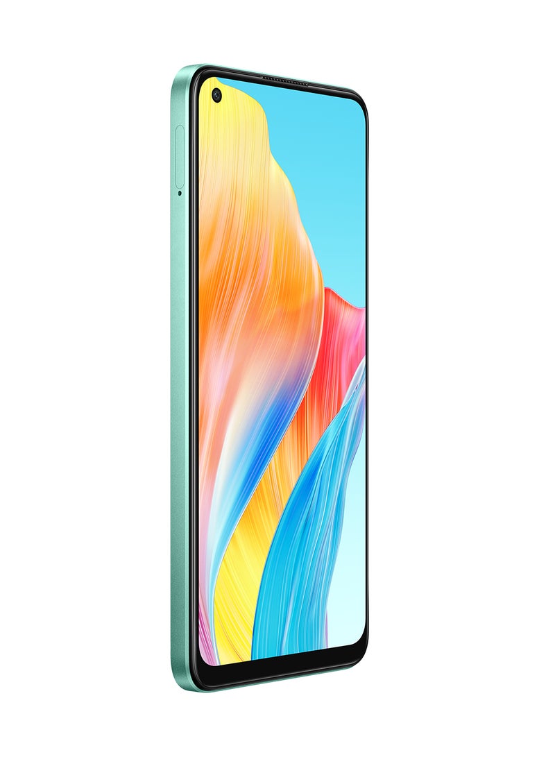 أوبو A78 ثنائي الشريحة، أخضر مائي، 8 جيجابايت رام، 256 جيجابايت، 4G - إصدار الشرق الأوسط  - Image 4