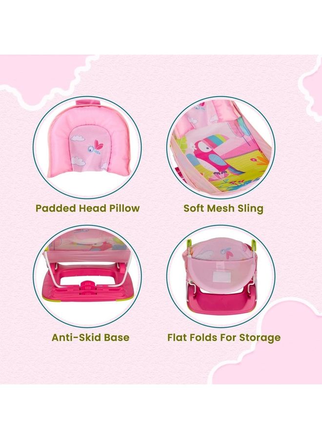 Mastela - Mothers Touch Deluxe Non-Slip Secure Foldable Colourful Infant Bather - Image 1