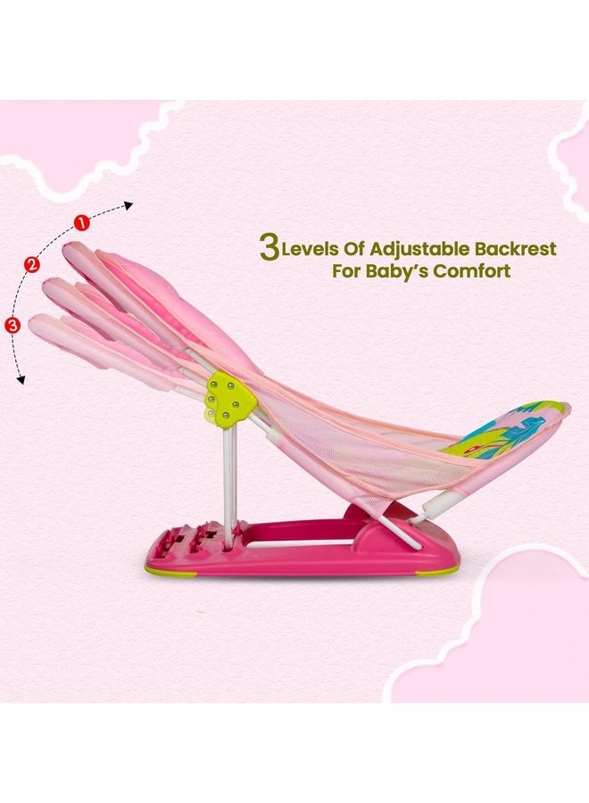 Mastela - Mothers Touch Deluxe Non-Slip Secure Foldable Colourful Infant Bather - Image 1