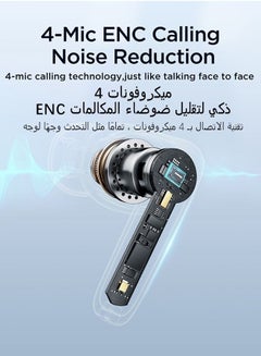 JOYROOM JR-BB1 4 Mic In-Ear True Wireless Bluetooth 5.3 Earphones Low Latency Fast Charging IP54 Waterproof Earbuds With Charging Case Black  - Image 2