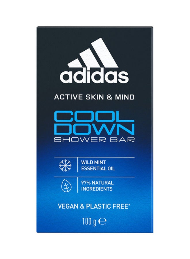 Adidas Active Skin And Mind Cool Down Soap Shower Bar 100grams - Image 3