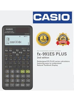 CASIO Scientific Calculator fx-991ES Plus-2 (2nd edition) Multicolour  - Image 2