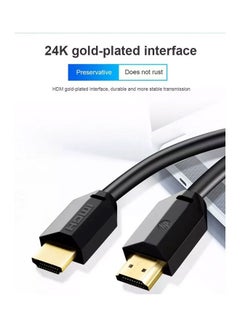 HP DHC-HD01  High Speed HDMI Cable Supports 4K(3 Meter) Black  - Image 4