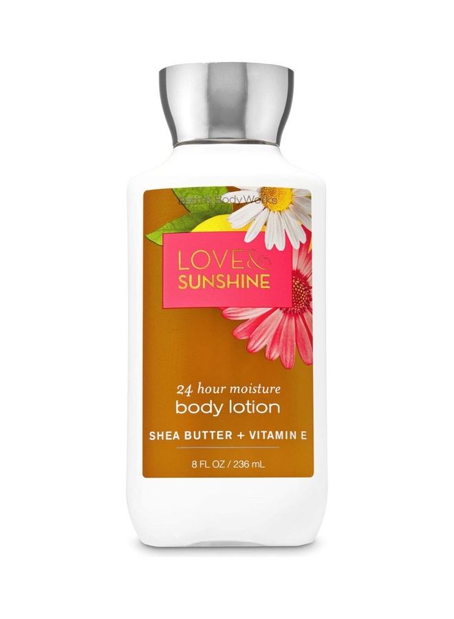 Bath & Body Works Love & Sunshine Super Smooth Body Lotion Multicolor 236ml