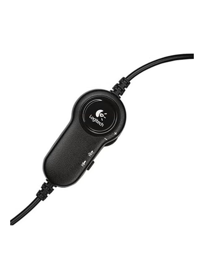 Logitech - On-Ear Stereo Headset With Mic Black - Image 1