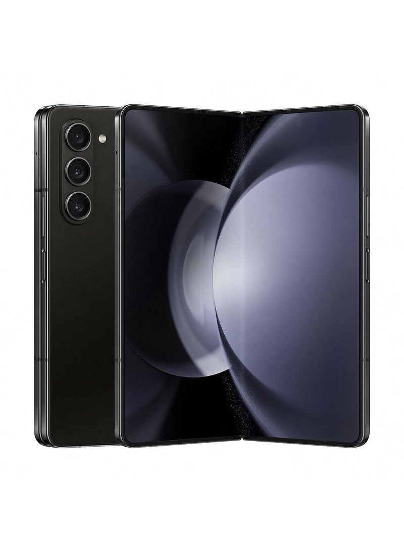 Samsung - Galaxy Z Fold 5 Dual SIM Phantom Black 12GB RAM 512GB 5G - International Version - Image 1