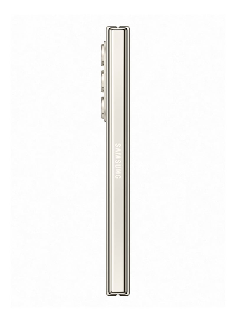 Samsung - Galaxy Z Fold 5 Dual SIM Cream 12GB RAM 256GB 5G - International Version - Image 1