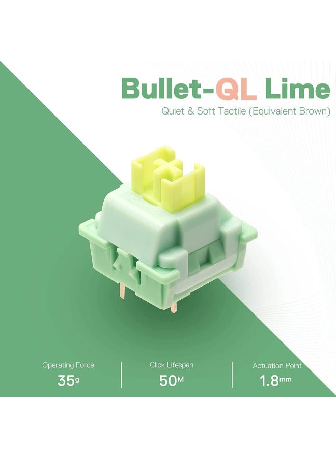 REDRAGON - Redragon BULLET-QL Mechanical Switch (24 pcs Switches) - Image 1