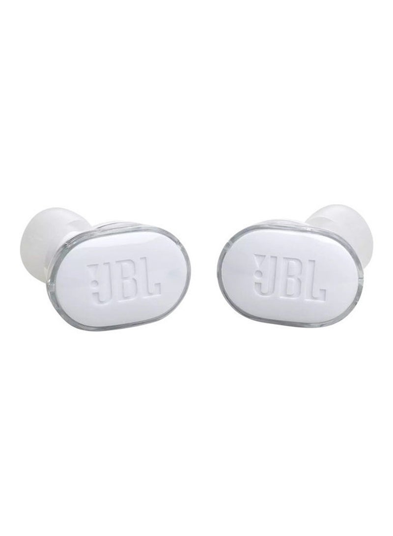 JBL - Tune Buds True Wireless Noise Cancelling Earbuds Pure Bass Sound Bluetooth 5.3 Le Audio Active Ghost White - Image 1