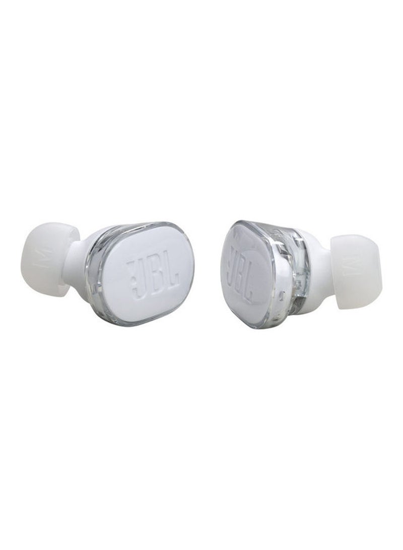 JBL - Tune Buds True Wireless Noise Cancelling Earbuds Pure Bass Sound Bluetooth 5.3 Le Audio Active Ghost White - Image 1