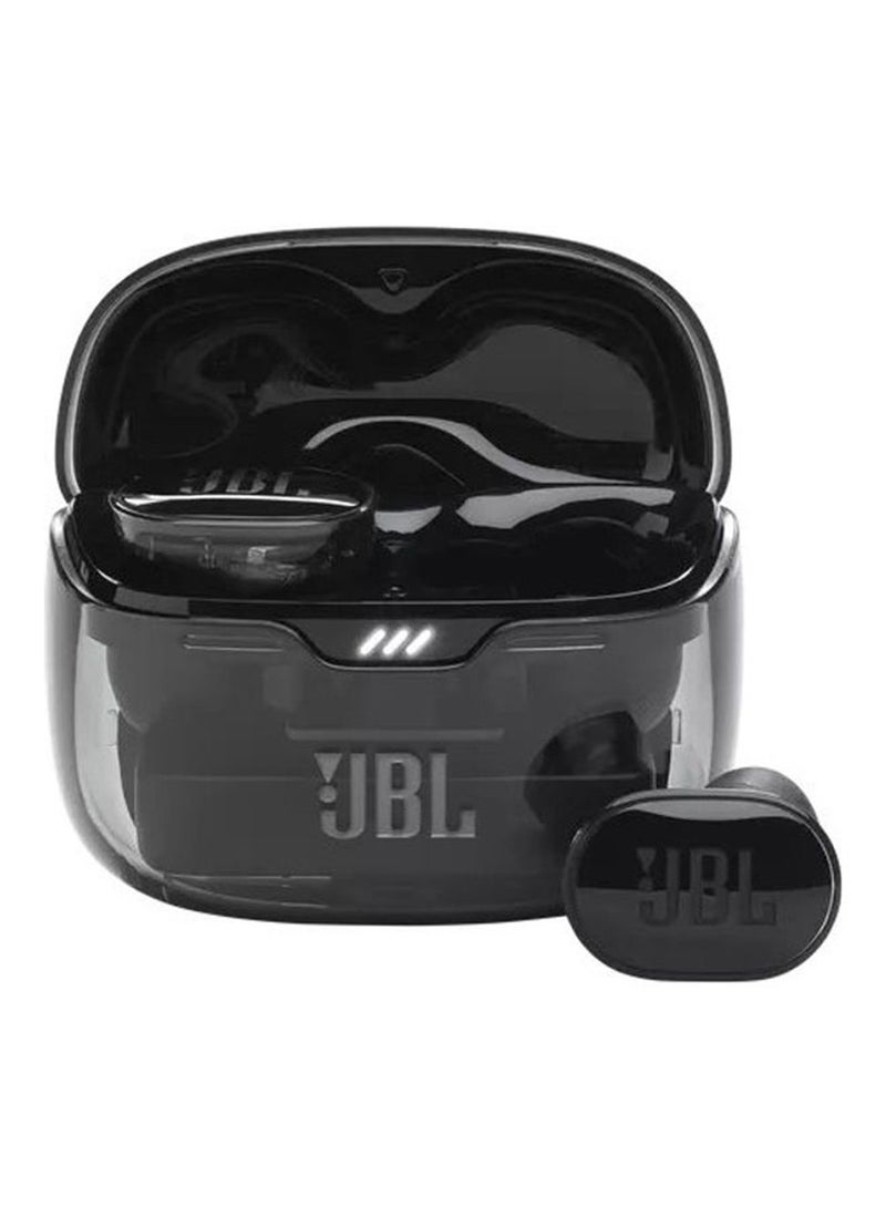 JBL - Tune Buds True Wireless Noise Cancelling Earbuds Pure Bass Sound Bluetooth 5.3 Le Audio Active Ghost Black - Image 1