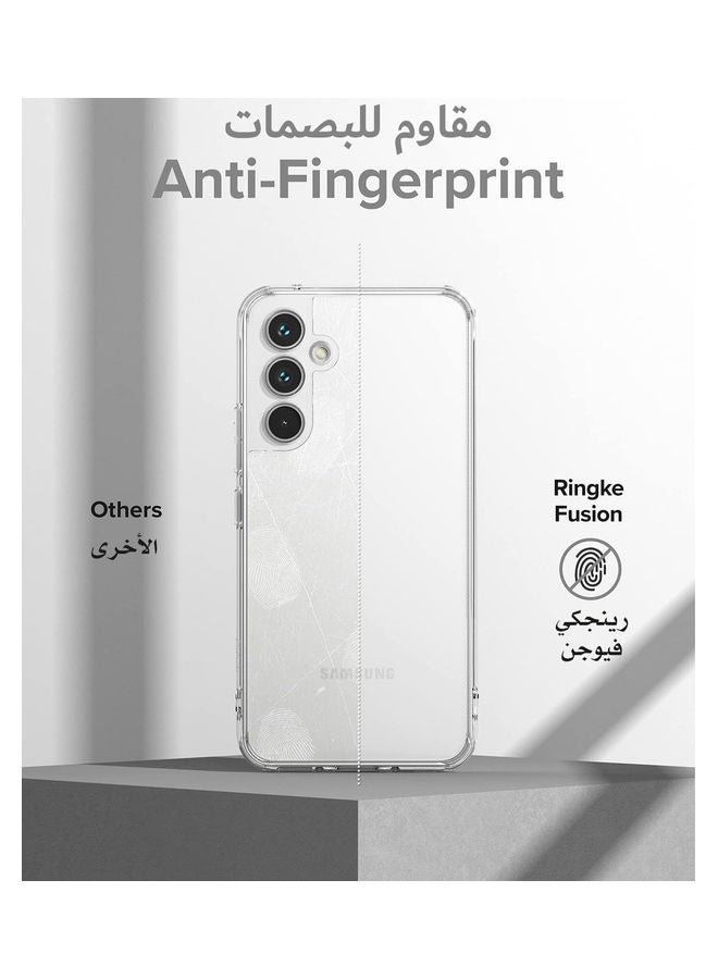 Galaxy A54 Case, TPU And PC Cover, Fusion Design Matte Clear Matte Clear