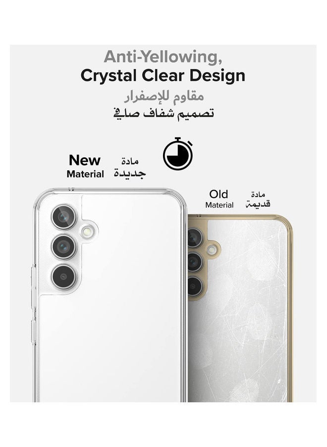 Galaxy A54 Case, TPU And PC Cover, Fusion Design Matte Clear Matte Clear