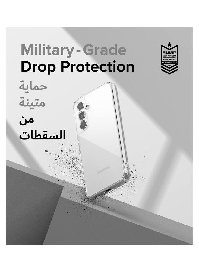 Galaxy A54 Case, TPU And PC Cover, Fusion Design Matte Clear Matte Clear