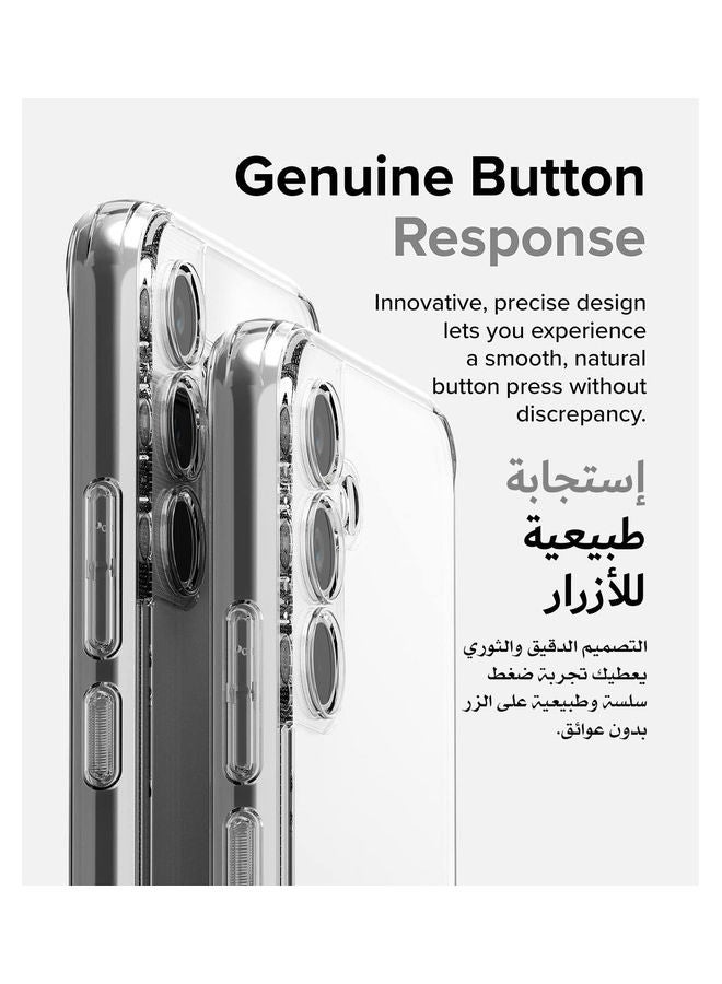 Galaxy A54 Case, TPU And PC Cover, Fusion Design Matte Clear Matte Clear