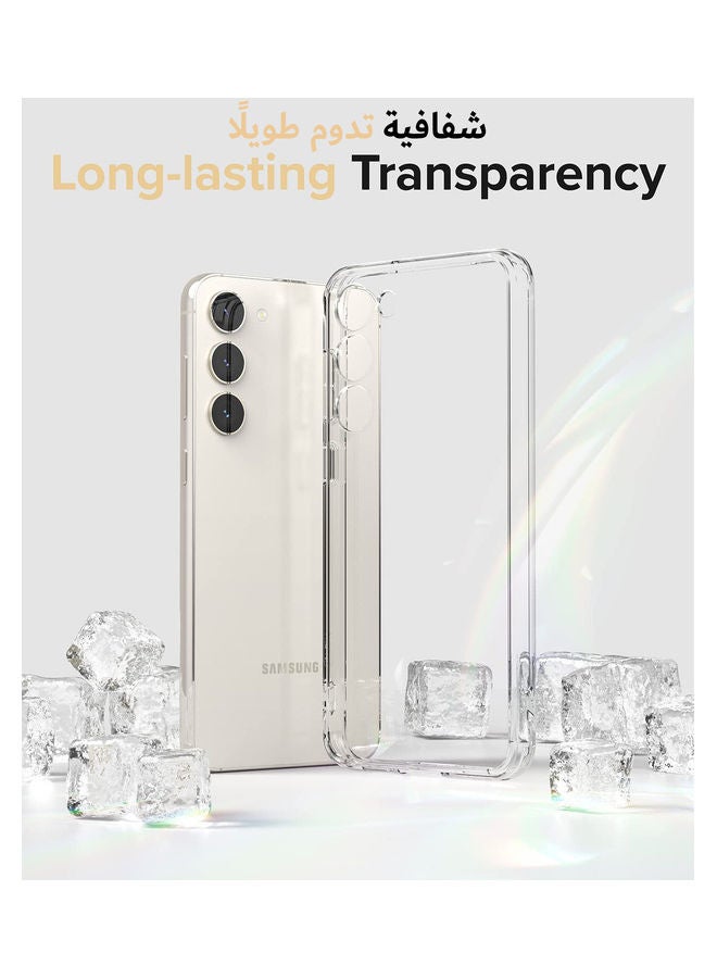 Ringke Galaxy S23 Plus Case, TPU And PC Cover, Fusion Design Clear - Image 4