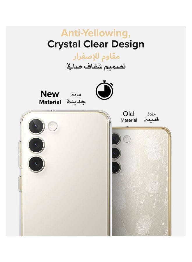 Ringke Galaxy S23 Plus Case, TPU And PC Cover, Fusion Design Clear - Image 3