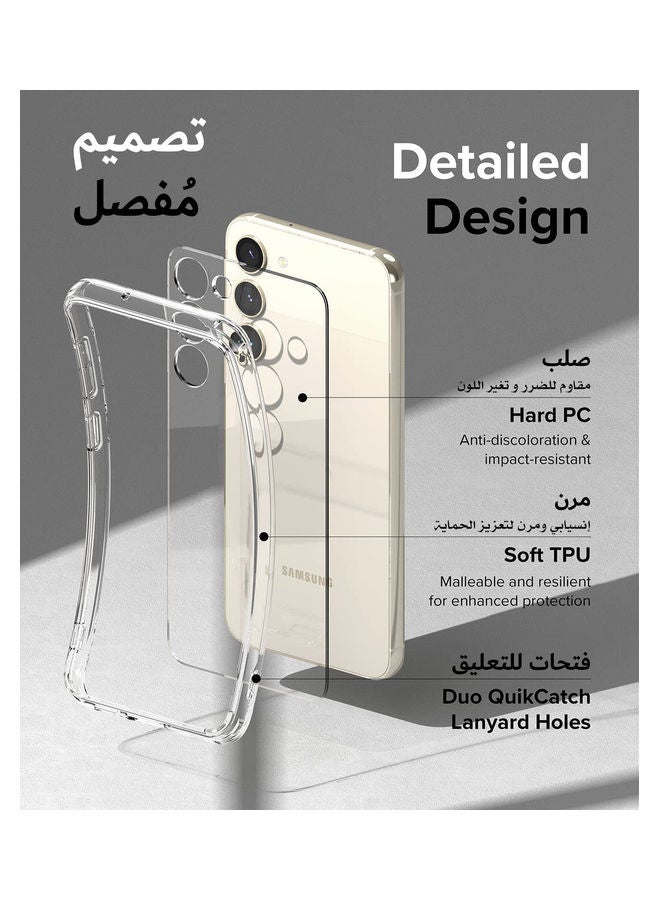 Ringke Galaxy S23 Plus Case, TPU And PC Cover, Fusion Design Clear - Image 5