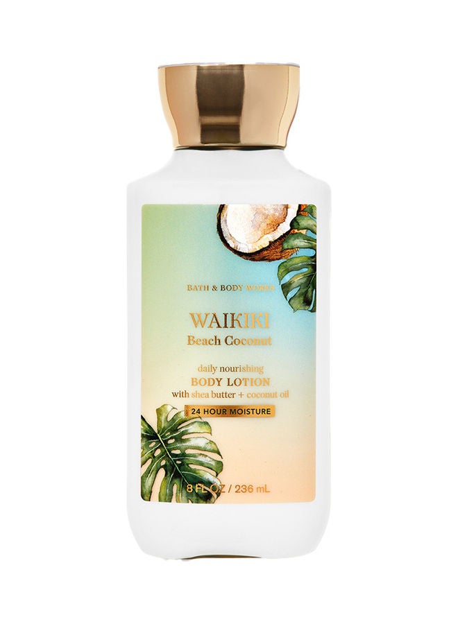 Waikiki Beach Coconut Daily Nourishing Body Lotion 236ml
