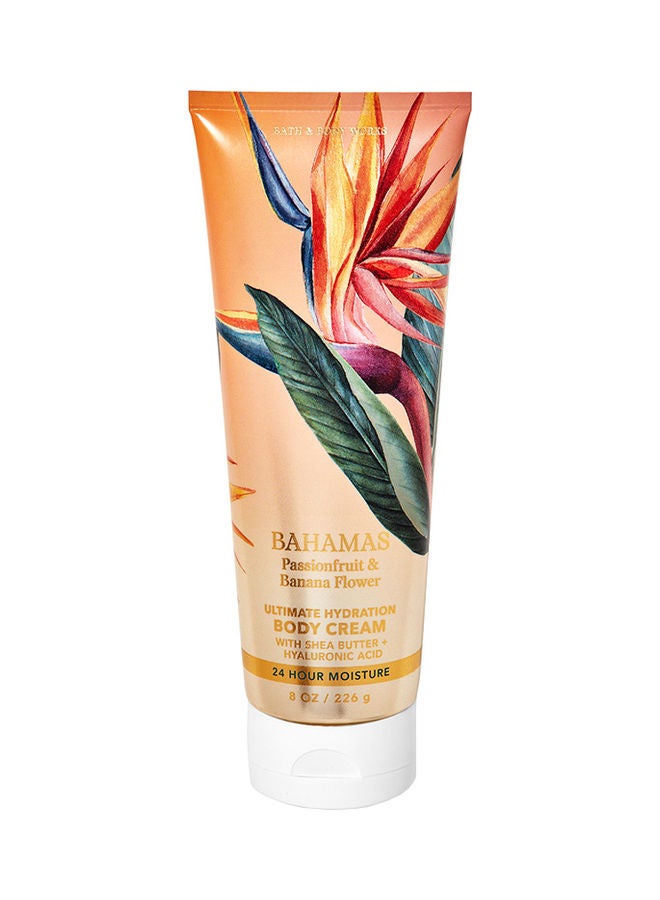 Bath & Body Works Bahamas Passionfruit And Banana Flower Ultimate Hydration Body Cream 226grams 