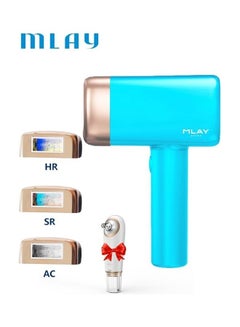 MLAY T14 New Arrival Ice-Sensing IPL Laser Hair Remove Machine Replaceable Lamp HR/AC/SR Sky Blue  - Image 1