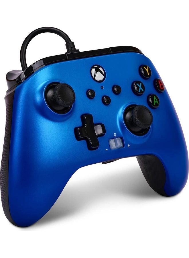 باور أيه - وحدة التحكم السلكية المحسنة PowerA لأجهزة Xbox Series X|S - Sapphire Fade - Image 1