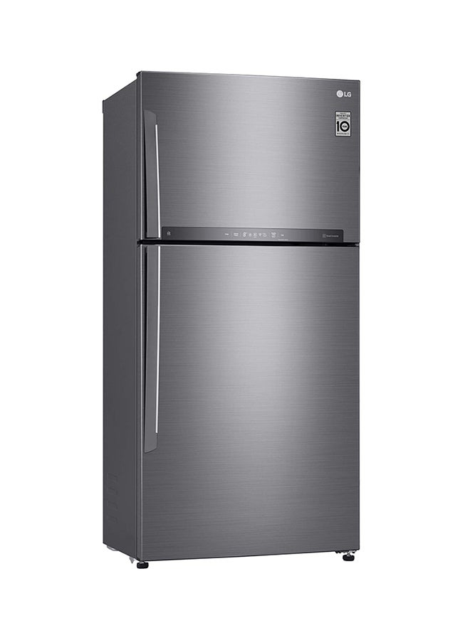 Double Door Refrigerator 13.3Cu.ft, Freezer 4.6Cu.ft, 592 L, ThinQ (wifi) LT19HBHSIN Platinum Silver - v1690954107/N53424630A_2