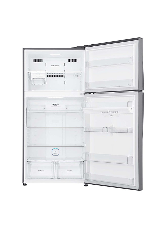 Double Door Refrigerator 13.3Cu.ft, Freezer 4.6Cu.ft, 592 L, ThinQ (wifi) LT19HBHSIN Platinum Silver - v1690954108/N53424630A_5