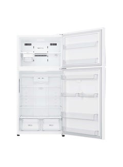 LG Double Door Refrigerator 13.4Cu.ft, Freezer 4.6Cu.ft, Multi Air Flow, Inverter 510 L LT19CBBWIN White  - Image 3